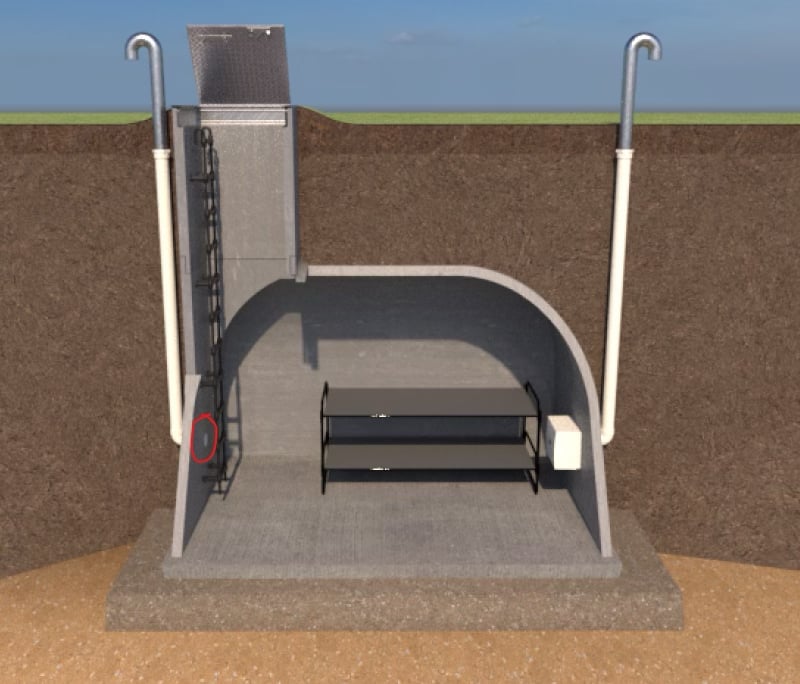 Ενδεικτικα κατασκευη καταφυγιου