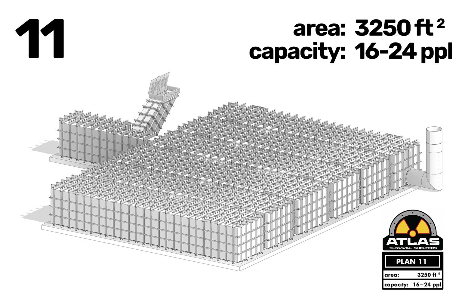 Atlas Plan 11 - Atlas Survival Shelters