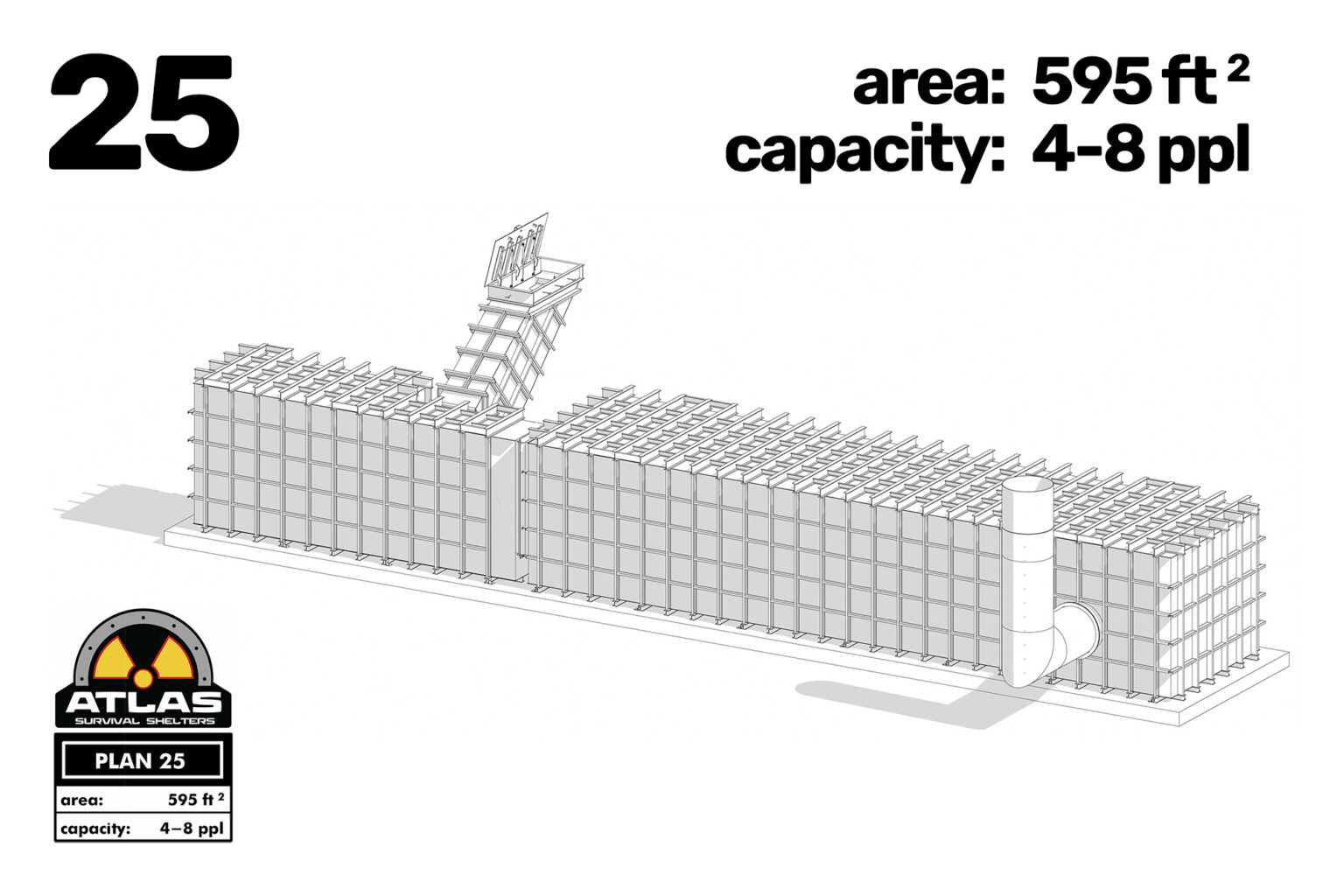 Atlas Plan 25 - Atlas Survival Shelters